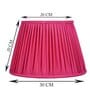 Premium Softback 30cm Empire Silk  Lampshade (Red)