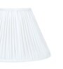 Premium Softback 30cm Empire Silk  Lampshade (White)