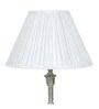 Premium Softback 30cm Empire Silk  Lampshade (White)