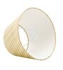 Premium Softback 30cm Empire Paper  Lampshade (Gold)