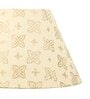 Premium Hardback 20cm Empire Paper  Lampshade (Gold)