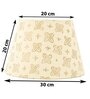 Premium Softback 30cm Empire Paper  Lampshade (Gold)