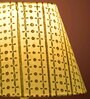 Premium Hardback 20cm Empire Paper  Lampshade (Gold)