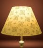 Premium Softback 30cm Empire Paper  Lampshade (Gold)