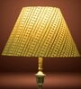 Premium Softback 30cm Empire Paper  Lampshade (Gold)