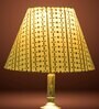 Premium Hardback 20cm Empire Paper  Lampshade (Gold)