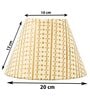 Premium Hardback 20cm Empire Paper  Lampshade (Gold)