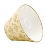 Premium Hardback 20cm Empire Paper  Lampshade (Gold)