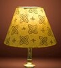 Premium Hardback 20cm Empire Paper  Lampshade (Gold)