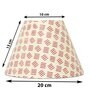 Premium Hardback 20cm Empire Paper  Lampshade (Red)