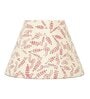 Premium Hardback 20cm Empire Paper  Lampshade (Red)