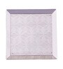 Premium Square Silver Stainless Steel Appetizer Platter