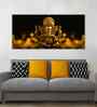 Golden Lord Ganesha Premium Wall Painting
