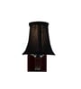 Premium Wood Wall Light with Black Cotton Shade & Study Room