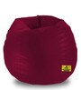Premium XL Size Bean Bag with Beans in Maroon Colour