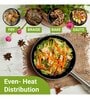 Preseasoned Cast Iron  S1228 cm  Non Toxic and Coating Free Wok