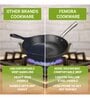 Preseasoned Cast Iron  S1228 cm  Non Toxic and Coating Free Wok