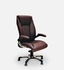 President Leatherette Executive Chair in Brown Colour