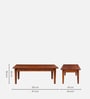 Presley Coffee Table In Brown Finish