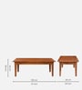 Presley Coffee Table In Brown Finish