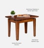 Presley End Table In Brown Finish