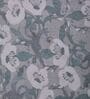 Green Floral 144 TC Cotton Double Size Bedsheet With 2 Pillow Covers