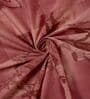 Pink Ptachwork 144 TC Cotton Double Size Bedsheet With 2 Pillow Covers