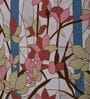 Pink Floral 144 TC Cotton King Sized Bedsheet With 2 Pillow Covers