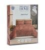 Pink Ptachwork 144 TC Cotton King Sized Bedsheet With 2 Pillow Covers