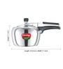 Hard-Anodized Aluminium Pressure Cooker 2 Ltr
