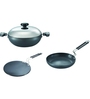 Prestige Build Your Kitchen Stainless Steel Cookware with Lid- set of 3