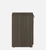 Prestige Low Height File Cabinet in Fumed Oak Finish with Lock