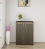 Prestige Medium File Cabinet in Fumed Oak Finish with Lock