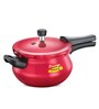 Silky Red Aluminium Pressure Cooker- 3.3 Ltr