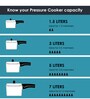 Induction Base Aluminium Pressure Cooker 10 Ltr