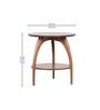 Prestige End Table In Walnut Finish