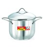 Exclusive Stainless Steel Deep Pot with Lid
