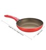 Prestige Omega Red Fry Pan,260mm