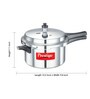 Aluminium Pressure Cooker 4 Ltr