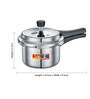 Aluminium Pressure Cooker, 1.5 Ltr