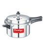 Prestige Popular Aluminium Pressure Cooker, 4 Ltr, Silver