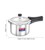 Stainless Steel Pressure Cooker- 3 Ltr