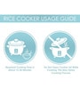 700 W Stainless Steel Electric Rice Cooker- 1 Ltr
