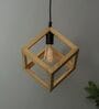 Presto Beige Wood Hanging Light