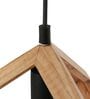 Presto Beige Wood Hanging Light