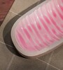 Pretty in Pink Mango Wood Serving Plate with Enamel