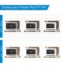 Primax Plus TV Unit In Walnut  Finish for TVs up to 40 "