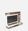 Primax Plus TV Unit In Walnut  Finish for TVs up to 40 "