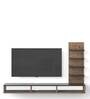 Primax TV Unit in Brown & Black Finish