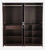 Prime 4 Door Wardrobe in Wenge Finish